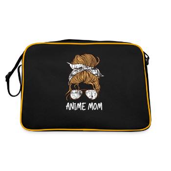 Anime Maman Lunettes de soleil Bandeau Mère - Sac Retro - noir/or - Dos