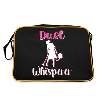 Housekeeper Maid Cleaner - Retro Bag - black/gold - Back