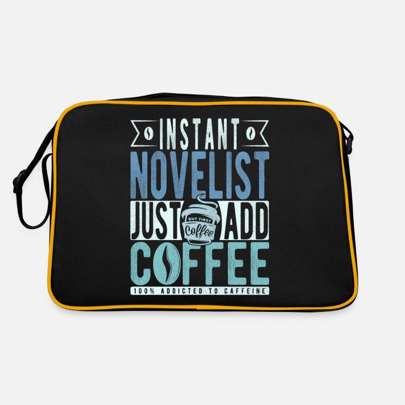 Romancier Kaffee Spruch Sac Retro