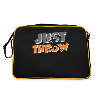 Easy throwing Javelin thrower Javelin throw Javelin throw - Retro Bag - black/gold - Back
