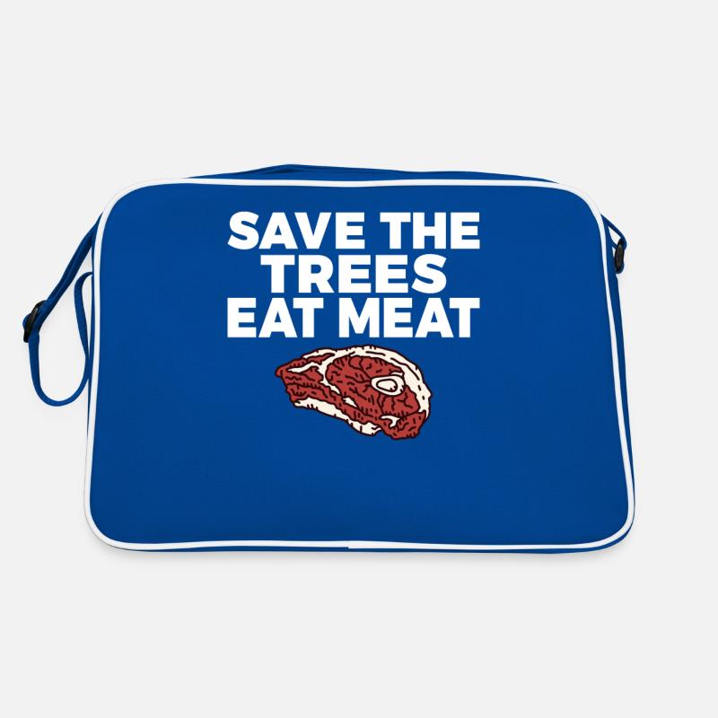 BBQ Grill Rindfleisch Liebhaber Geschenke Retro Tasche