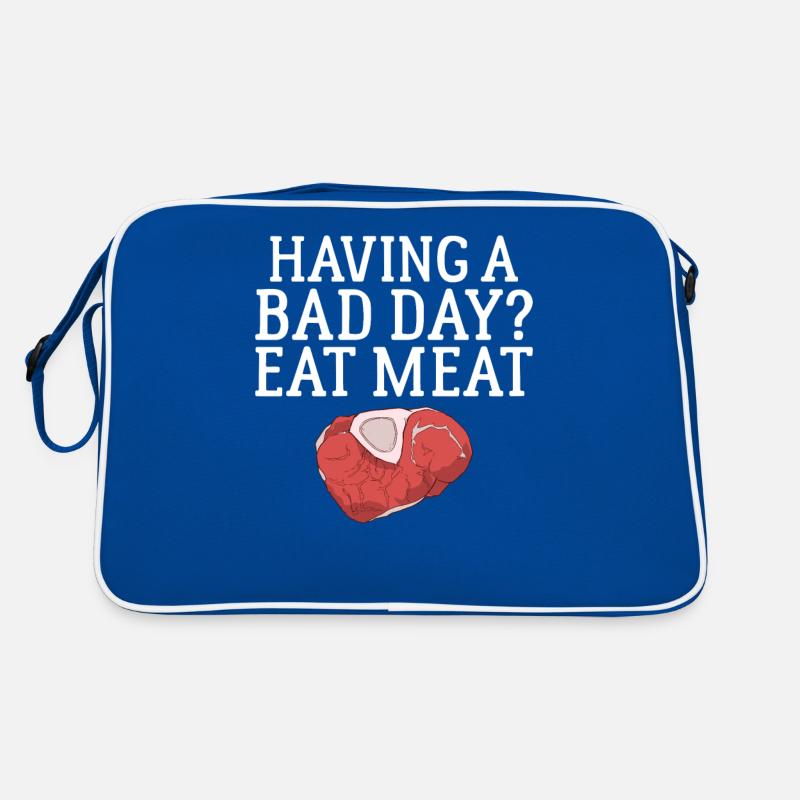 BBQ Grill Rindfleisch Liebhaber Geschenke Retro Tasche