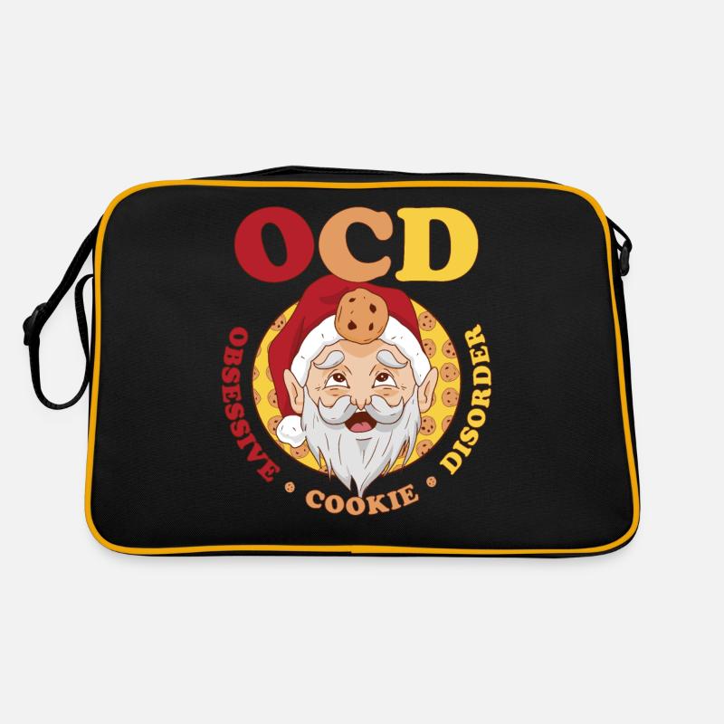OCD Obsessive Cookie Disorder Cookie Gift Retro Bag