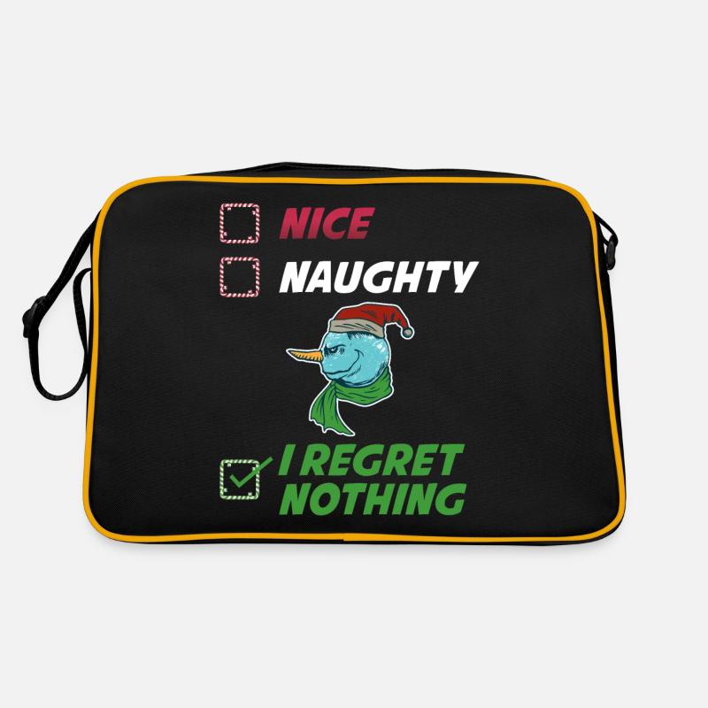 I Regret Nothing Unartig oder nett Geschenk Retro Tasche