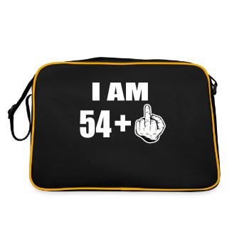 55e anniversaire - Sac Retro - noir/or - Dos