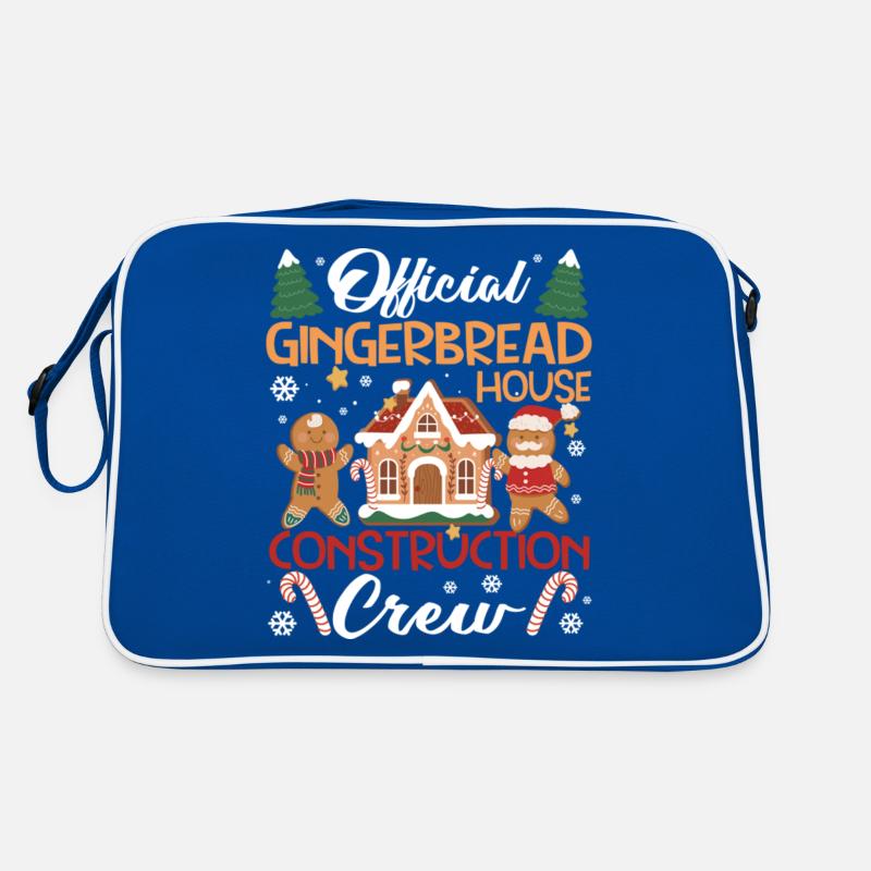 Official Gingerbread House Construction Crew Retro Bag