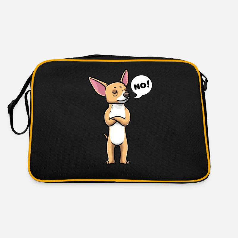 Chiweenie Dog Retro Bag