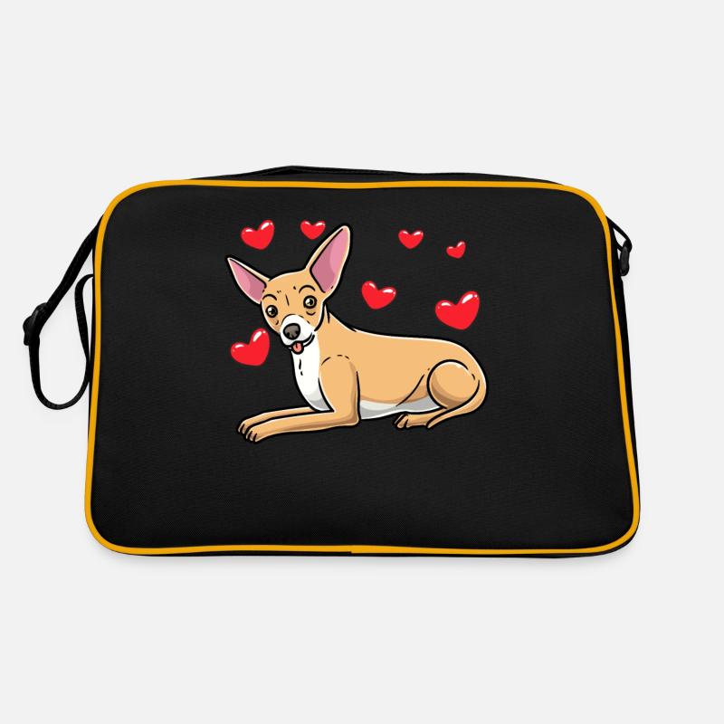 Chiweenie Dog Retro Bag