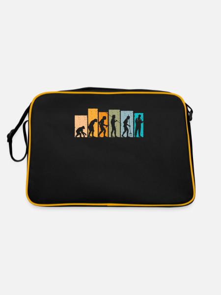 Doctor Evolution Retro Vintage Nurse - Retro Bag - black/gold - Back