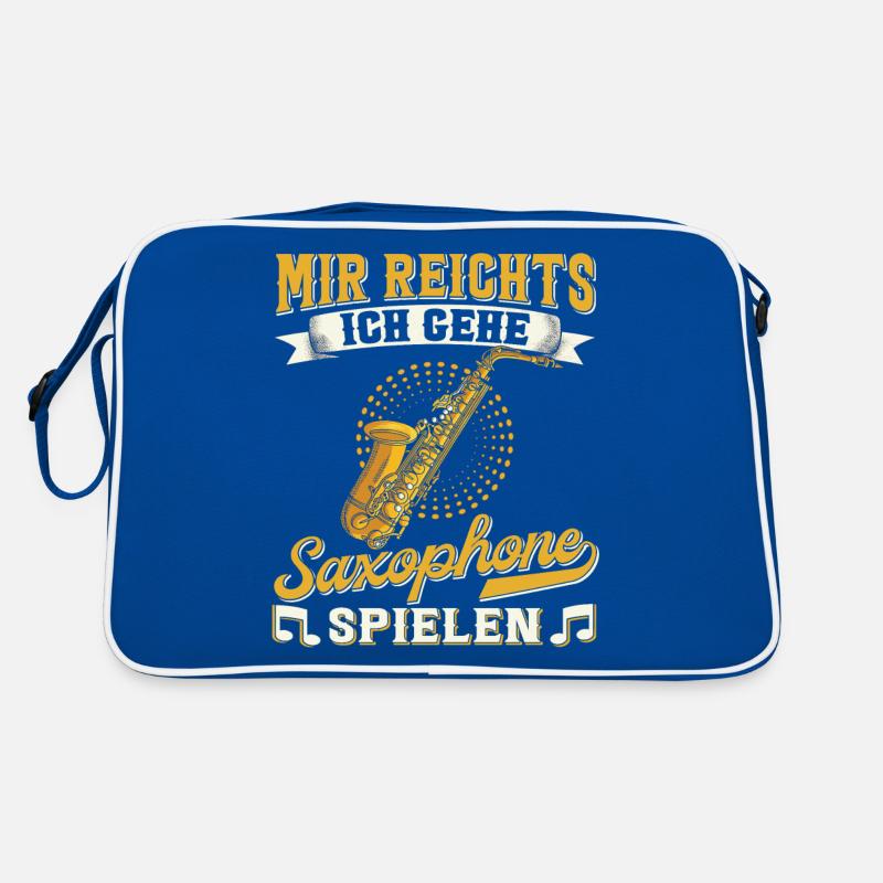 Saxophon. Retro Tasche