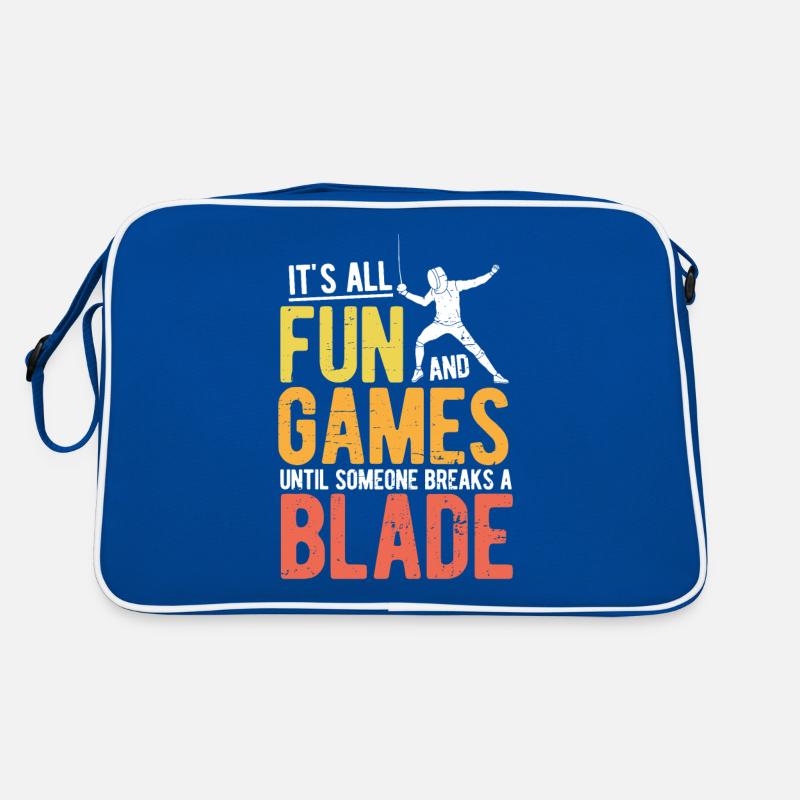 Fechten Retro Tasche