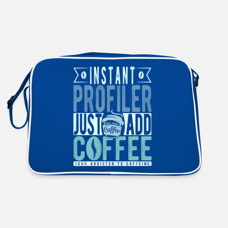 Profiler Coffee Quote Retro Bag