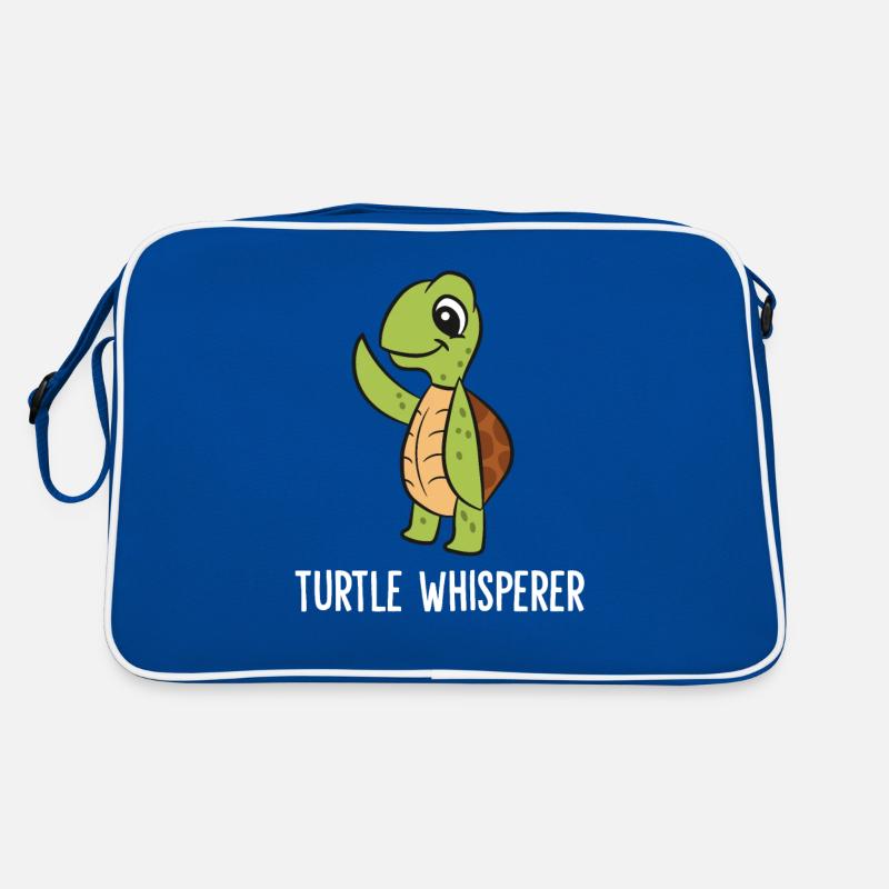 Funny Turtle Lover Turtle Whisperer Retro Bag