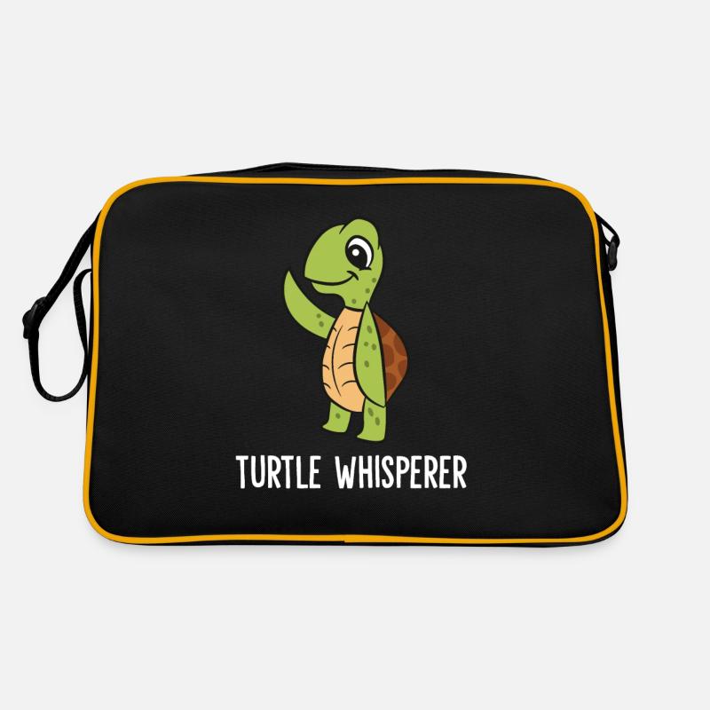 Funny Turtle Lover Turtle Whisperer Retro Bag