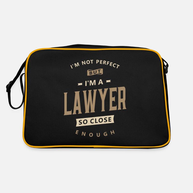 Avocat Titre drôle du poste Profession Travailleur d’anniversaire Sac Retro