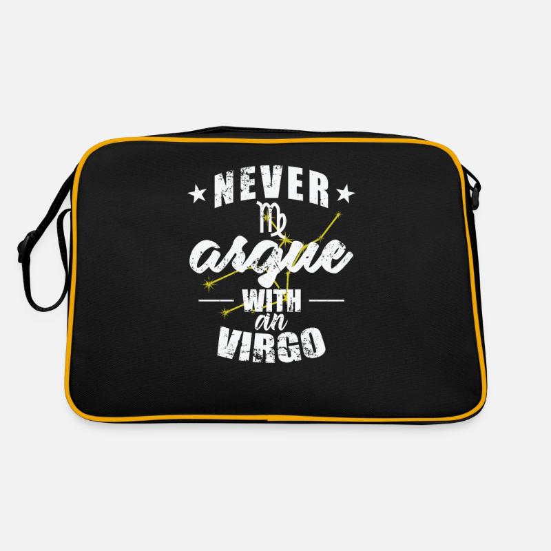 Signe du zodiaque Ne jamais se disputer avec une Vierge Sac Retro