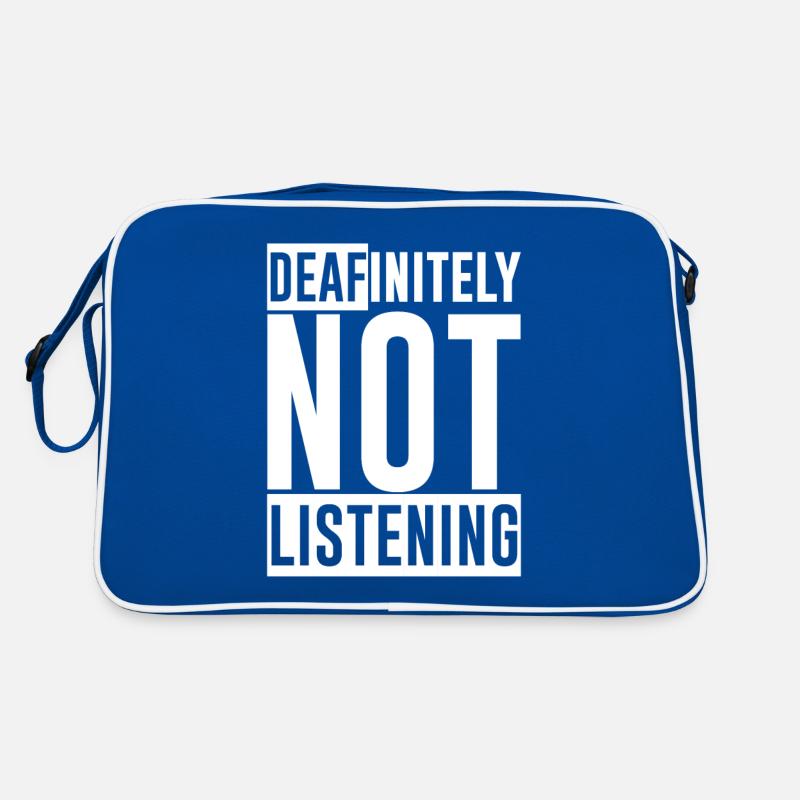 Ne pas écouter définitivement 2 Sac Retro