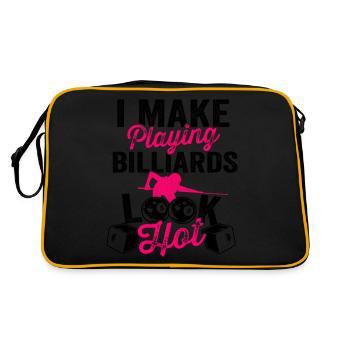 Pocketologist Billard Billard 8 Ball - Sac Retro - noir/or - Dos