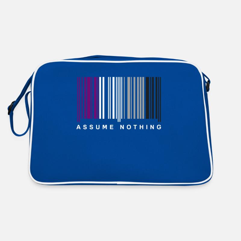 Code à barres asexué Sac Retro