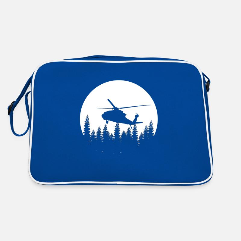 Retro Helicopter Retro Bag