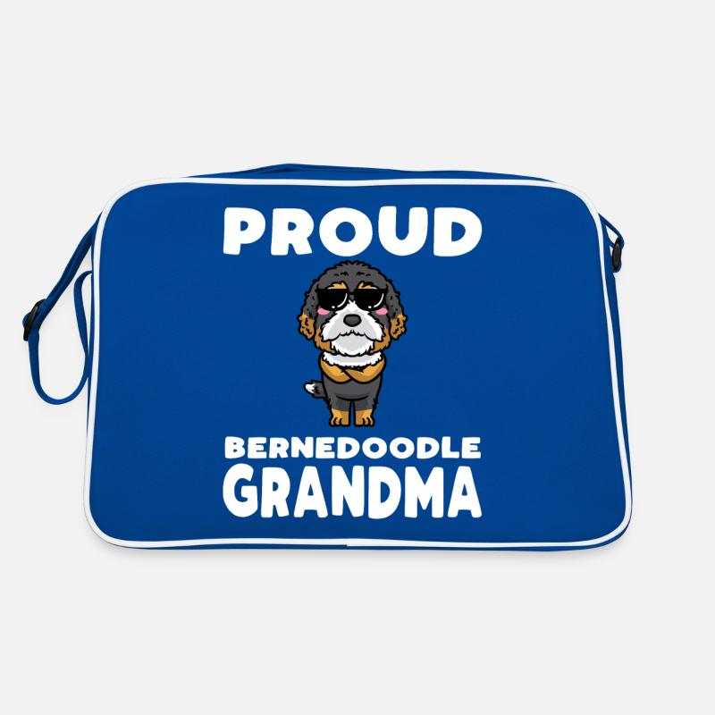 Bernedoodle Chien Sac Retro
