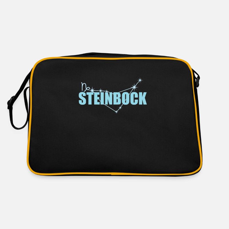 Steinbock Sternzeichen Capricorn Sternbild Retro Tasche