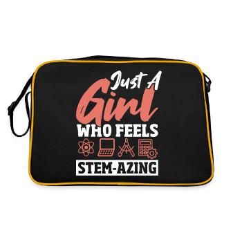 Steminist Science Technologie Droits des femmes - Sac Retro - noir/or - Dos