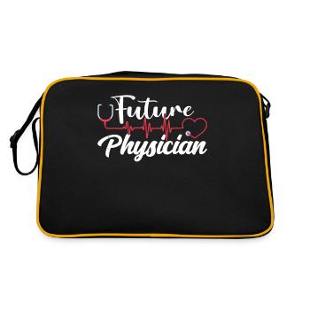 Futur Médecin Profession Médecin Médecine - Sac Retro - noir/or - Dos