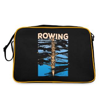 Aviron Aviron Aviron Aviron - Sac Retro - noir/or - Dos