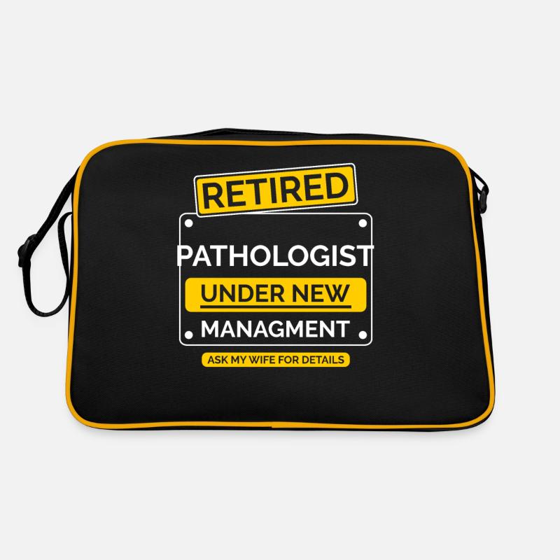Pathologist Retirement Pension Retro Bag