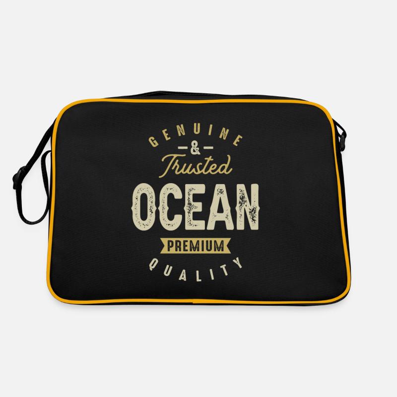 Genuine Ocean Funny Personalized Name Retro Bag