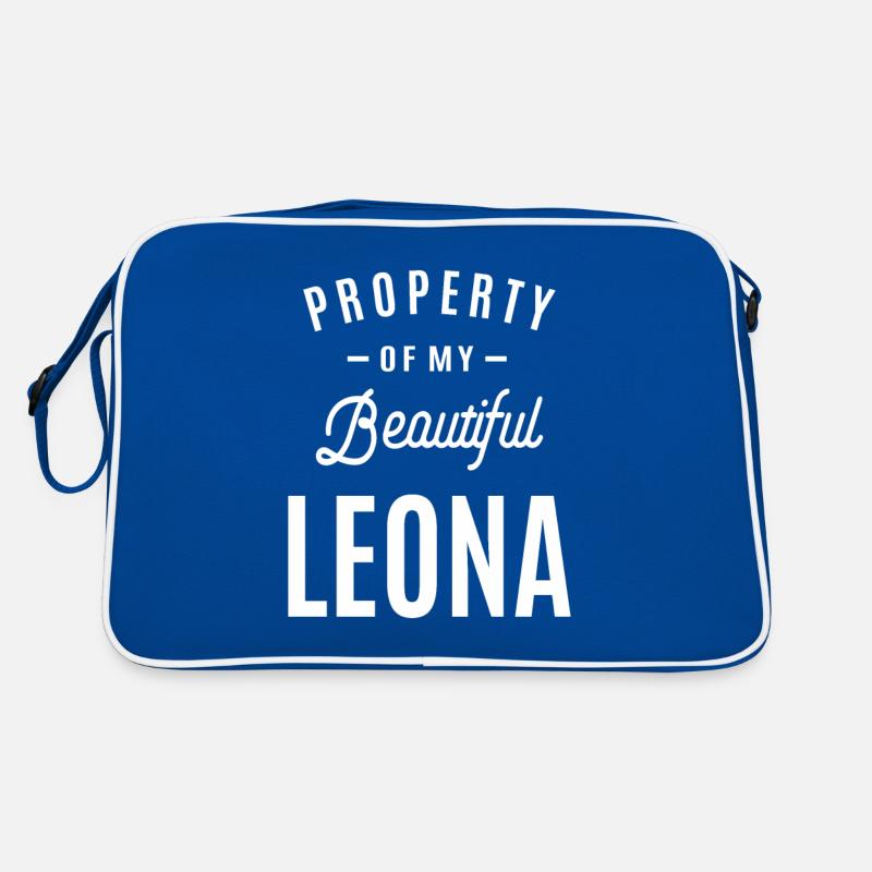Leona Personalized Name Retro Bag