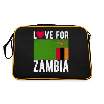 Souvenir de Zambie - Sac Retro - noir/or - Dos