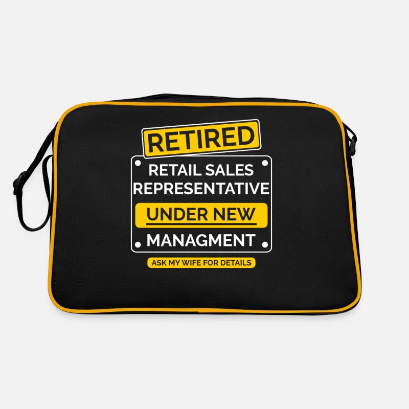 Retail Representative Retirement Retro Bag
