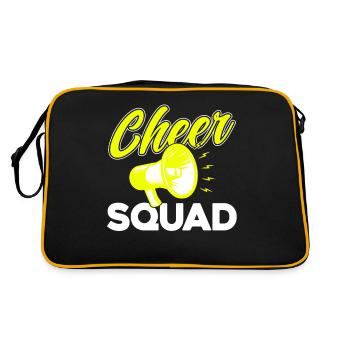 Cheer Squad - Retro Tasche - Schwarz/Gold - Hinten