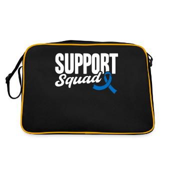 Équipe de soutien - Sac Retro - noir/or - Dos