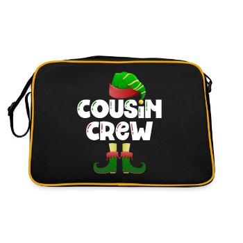 Cousin Crew - Retro Bag - black/gold - Back