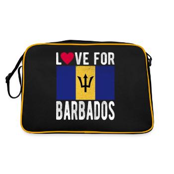 Souvenir de la Barbade - Sac Retro - noir/or - Dos