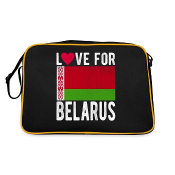Souvenir Biélorussie - Sac Retro - noir/or - Dos