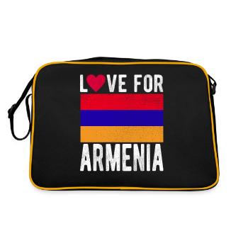 Arménie Souvenir - Sac Retro - noir/or - Dos