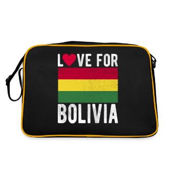 Souvenir Bolivie - Sac Retro - noir/or - Dos
