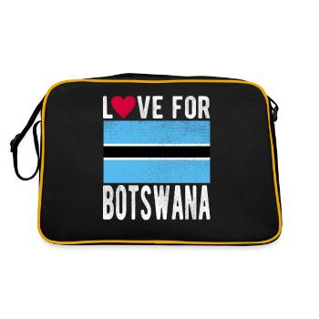 Botswana Souvenir - Sac Retro - noir/or - Dos