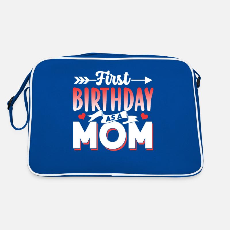 Erster Geburtstag Als Mutter Party Mama Mami Retro Tasche