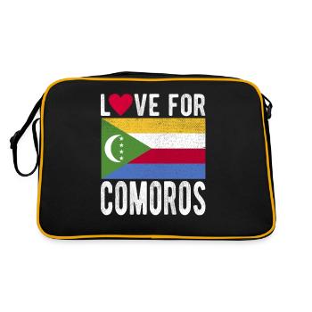 Komoros Souvenir - Retro Bag - black/gold - Back
