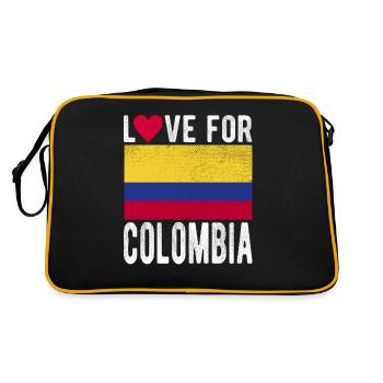 Colombie Souvenir - Sac Retro - noir/or - Dos