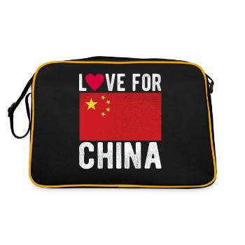 Souvenir de Chine - Sac Retro - noir/or - Dos