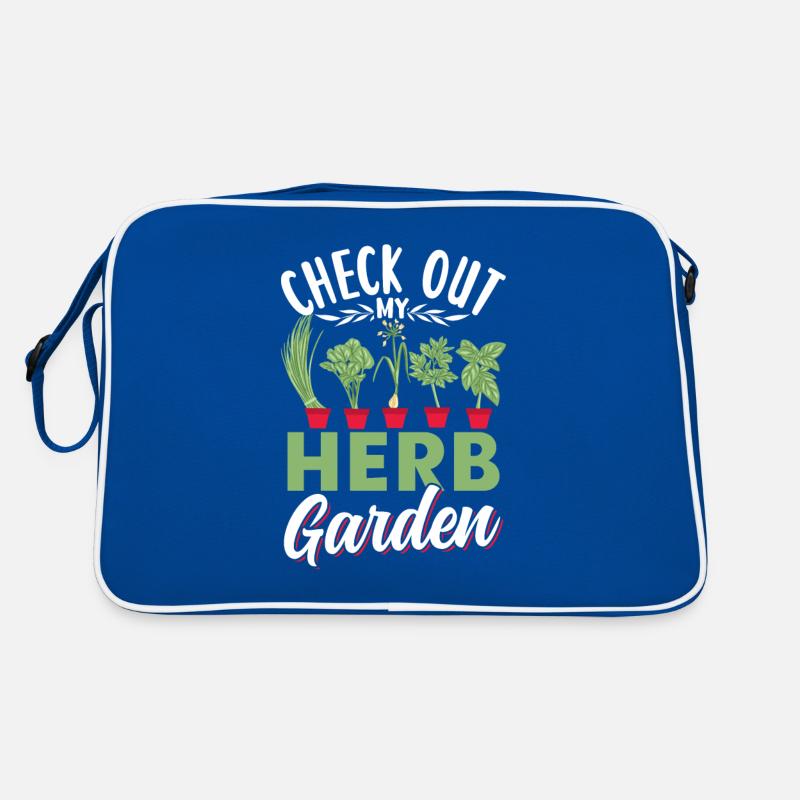 View my herb garden Herbs Retro Bag