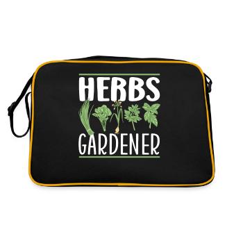 Herb Gardener Herbology Herb - Retro Bag - black/gold - Back
