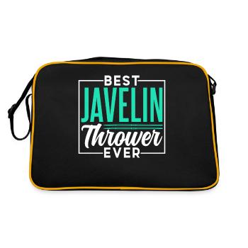 Meilleur lanceur de javelot de tous les temps Lancer de javelot - Sac Retro - noir/or - Dos