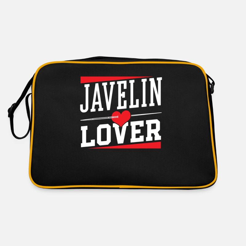 Lancer de javelot amant Lancer de javelot Lanceur de javelot Lanceur de javelot Sac Retro